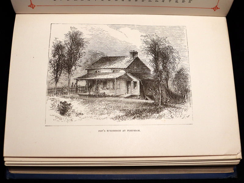 1890 Rare Book - Poems by Edgar Allan POE (The Raven, Lenore, Ulalume, ...). Complete.