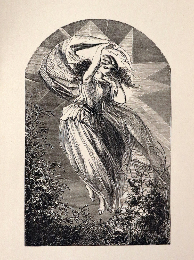 1890 Rare Book - Poems by Edgar Allan POE (The Raven, Lenore, Ulalume, ...). Complete.