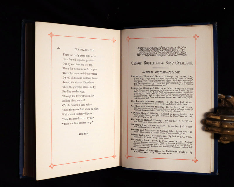 1890 Rare Book - Poems by Edgar Allan POE (The Raven, Lenore, Ulalume, ...). Complete.