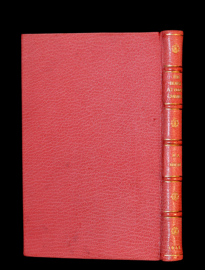 1928 First UK Edition - A. A. Milne & Ernest H. Shepard - The HOUSE at POOH CORNER. Finely Bound.