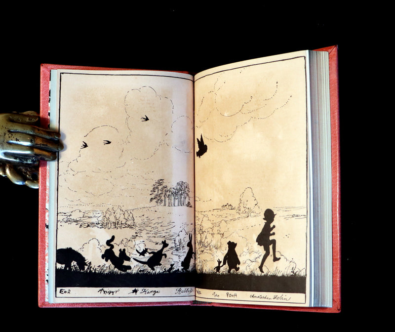 1928 First UK Edition - A. A. Milne & Ernest H. Shepard - The HOUSE at POOH CORNER. Finely Bound.