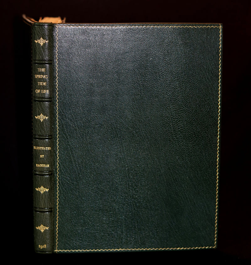 1918 Rare 1stED Book - The Springtide of Life, Poems of Childhood illustrated by Rackham.