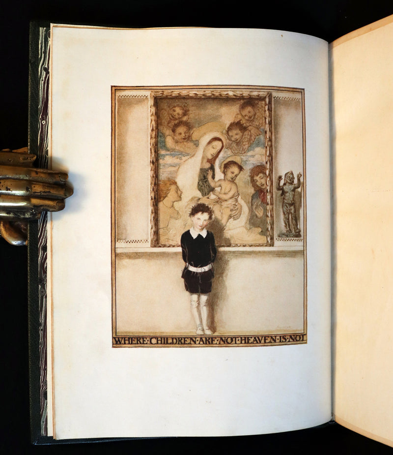 1918 Rare 1stED Book - The Springtide of Life, Poems of Childhood illustrated by Rackham.