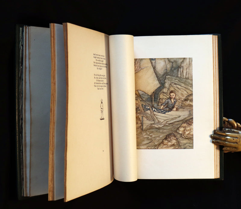 1918 Rare 1stED Book - The Springtide of Life, Poems of Childhood illustrated by Rackham.