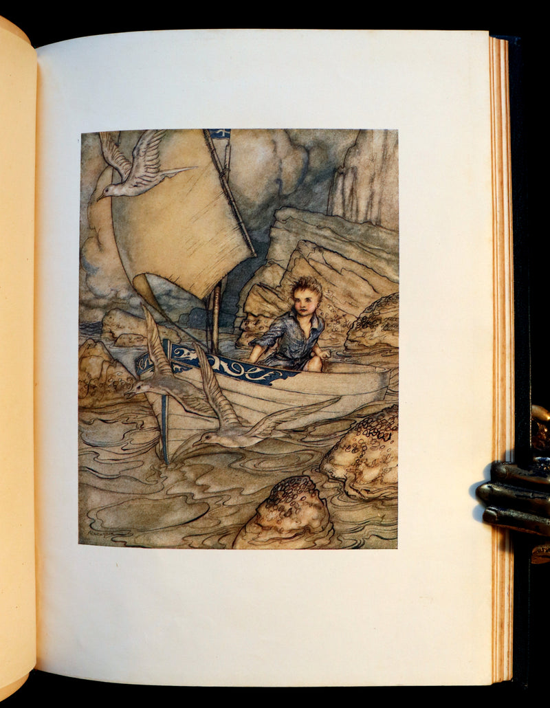 1918 Rare 1stED Book - The Springtide of Life, Poems of Childhood illustrated by Rackham.