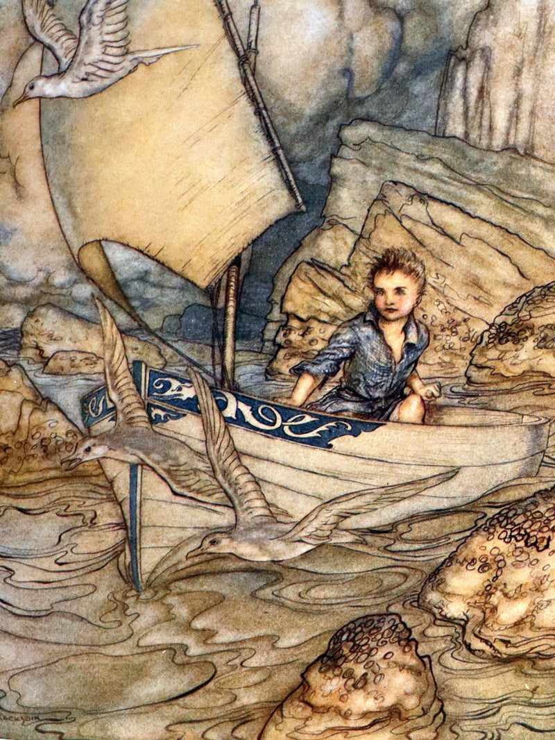 1918 Rare 1stED Book - The Springtide of Life, Poems of Childhood illustrated by Rackham.