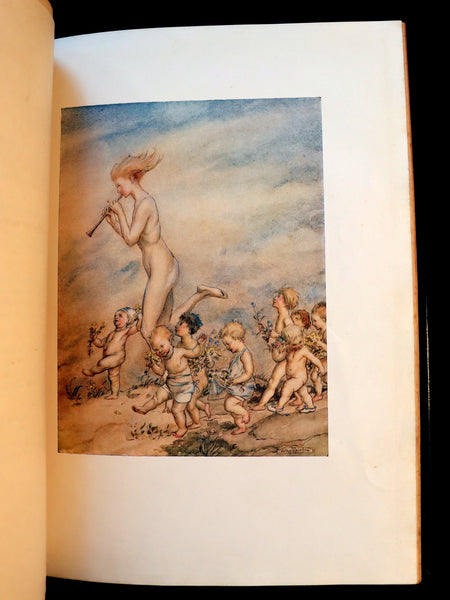 1918 Rare 1stED Book - The Springtide of Life, Poems of Childhood illustrated by Rackham.