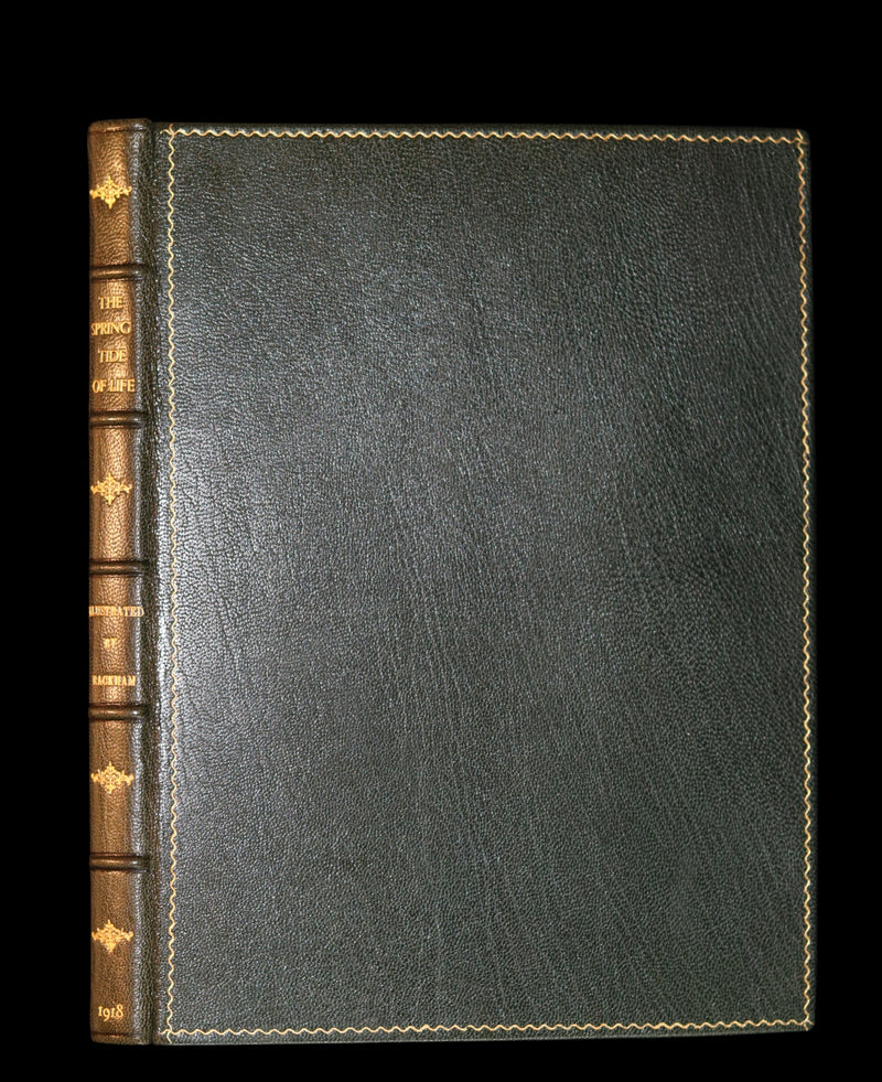 1918 Rare 1stED Book - The Springtide of Life, Poems of Childhood illustrated by Rackham.