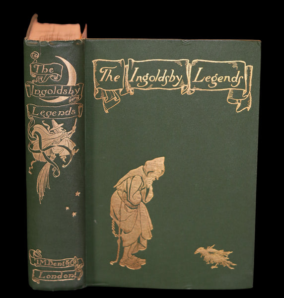 1898 Rare Rackham First Edition - The INGOLDSBY LEGENDS or Mirth & Marvels Illustrated.