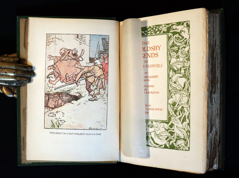 1898 Rare Rackham First Edition - The INGOLDSBY LEGENDS or Mirth & Marvels Illustrated.