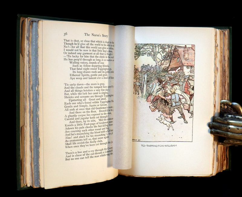 1898 Rare Rackham First Edition - The INGOLDSBY LEGENDS or Mirth & Marvels Illustrated.
