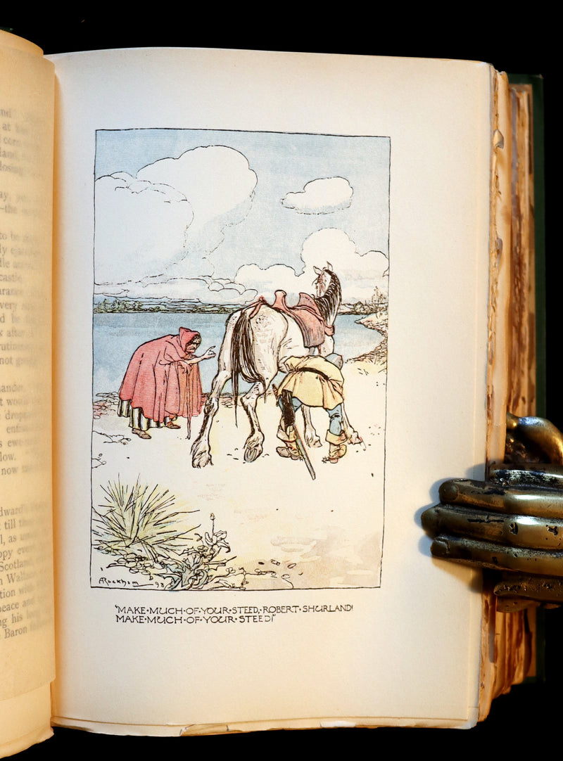 1898 Rare Rackham First Edition - The INGOLDSBY LEGENDS or Mirth & Marvels Illustrated.