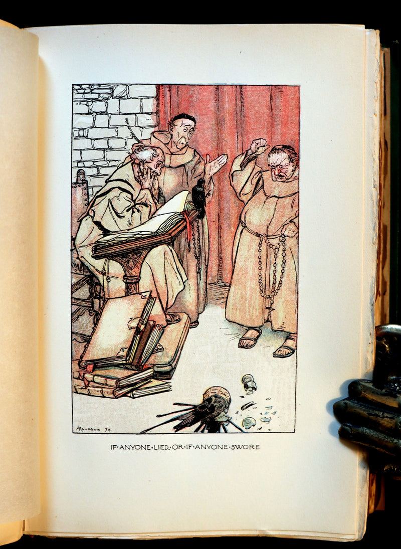 1898 Rare Rackham First Edition - The INGOLDSBY LEGENDS or Mirth & Marvels Illustrated.