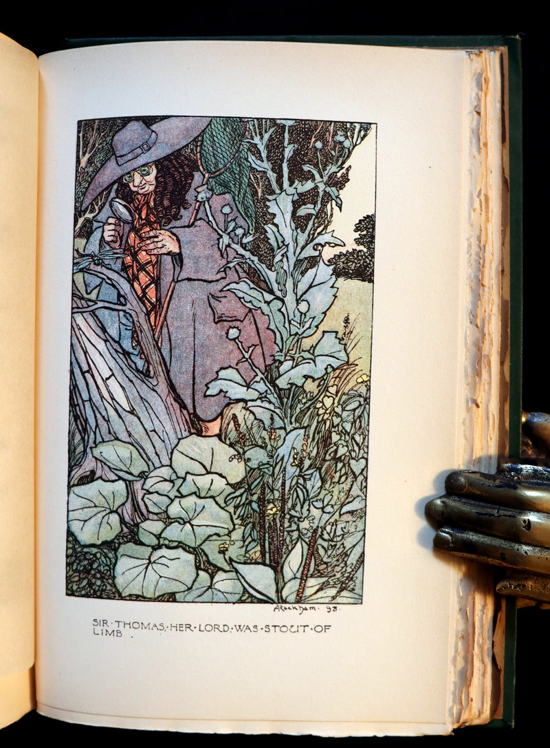 1898 Rare Rackham First Edition - The INGOLDSBY LEGENDS or Mirth & Marvels Illustrated.