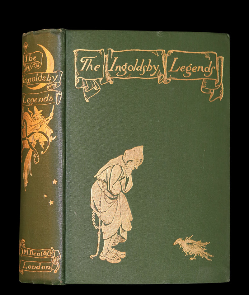 1898 Rare Rackham First Edition - The INGOLDSBY LEGENDS or Mirth & Marvels Illustrated.