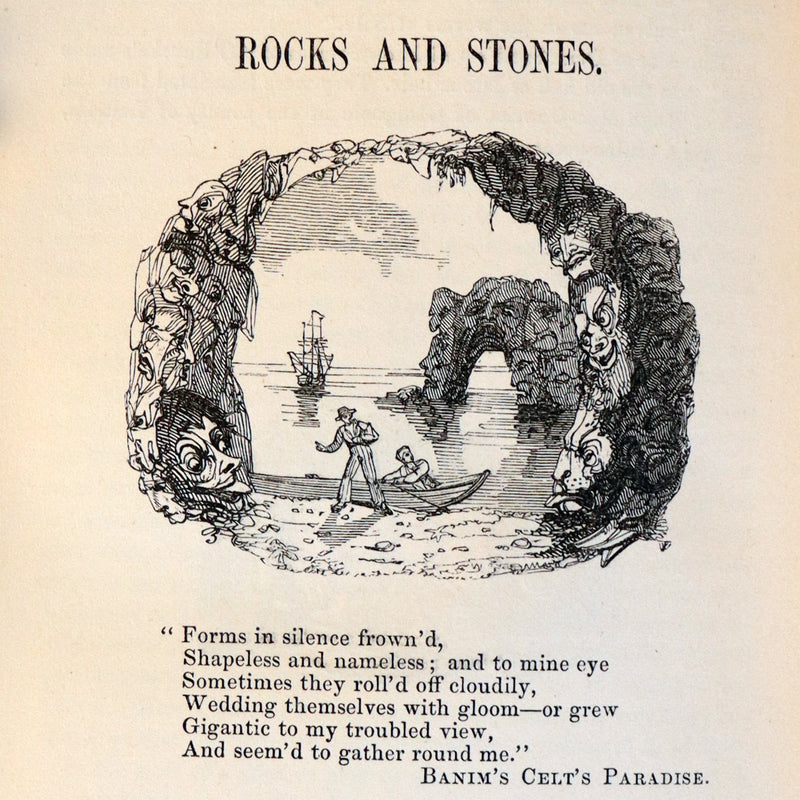 1870 Scarce Book ~ Fairy Legends and Traditions of the South of Ireland by Thomas Crofton Croker.
