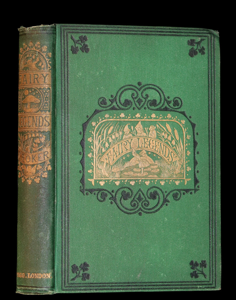1870 Scarce Book ~ Fairy Legends and Traditions of the South of Ireland by Thomas Crofton Croker.