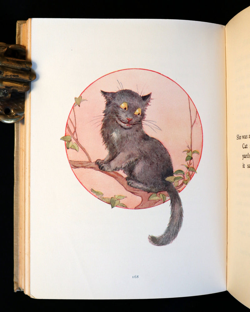 1920 Rare Book - Alice's Adventures in Wonderland illustrated in color by Margaret W. Tarrant.