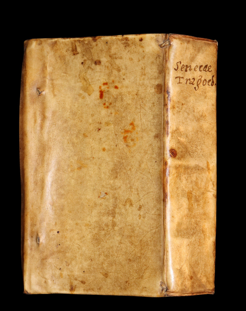 1650 Rare Latin Book - SENECA - L. Annæi Senecæ - Tragedies - Medea, Hippolytus, Oedipus, etc.