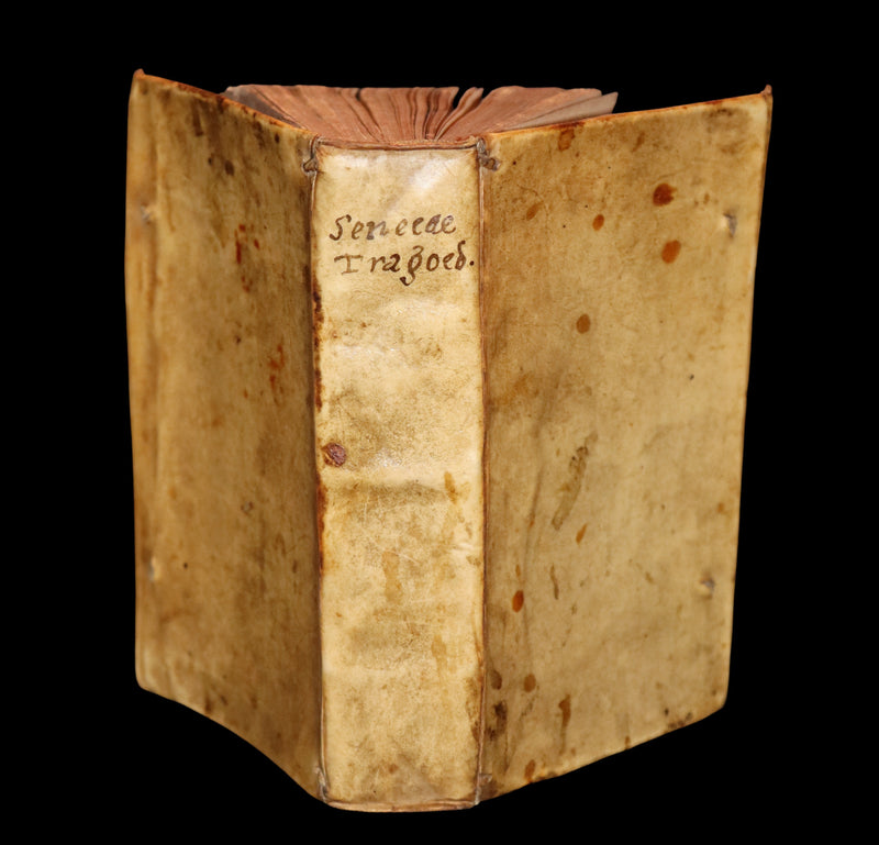 1650 Rare Latin Book - SENECA - L. Annæi Senecæ - Tragedies - Medea, Hippolytus, Oedipus, etc.