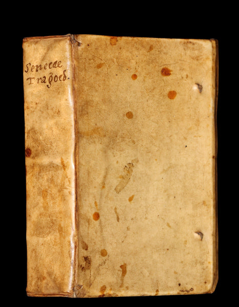 1650 Rare Latin Book - SENECA - L. Annæi Senecæ - Tragedies - Medea, Hippolytus, Oedipus, etc.