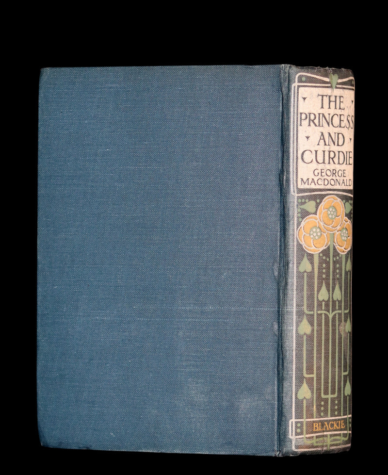 1912 Rare Book - The Princess and Curdie by George Macdonald illustrated by Helen Stratton.