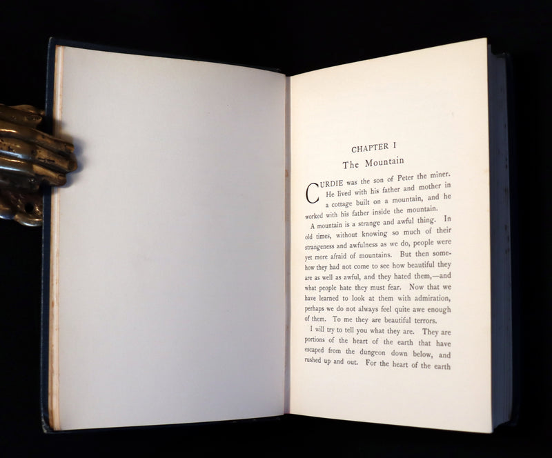 1912 Rare Book - The Princess and Curdie by George Macdonald illustrated by Helen Stratton.