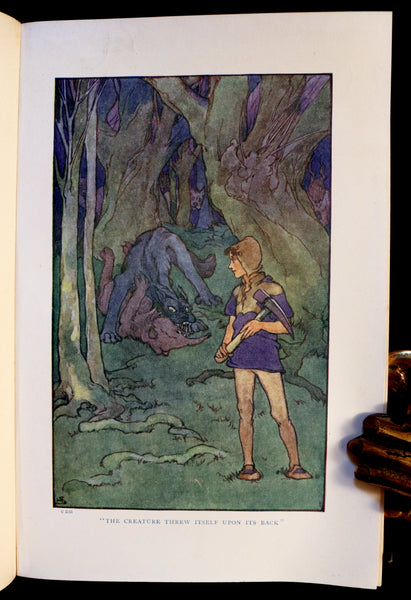 1912 Rare Book - The Princess and Curdie by George Macdonald illustrated by Helen Stratton.