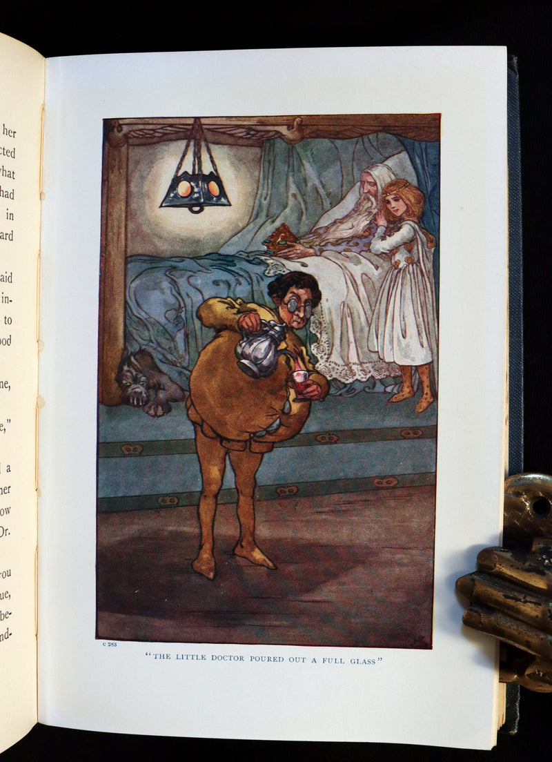 1912 Rare Book - The Princess and Curdie by George Macdonald illustrated by Helen Stratton.