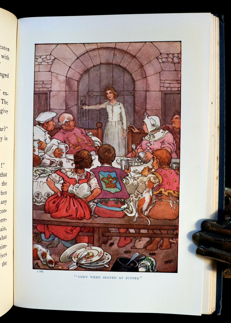 1912 Rare Book - The Princess and Curdie by George Macdonald illustrated by Helen Stratton.