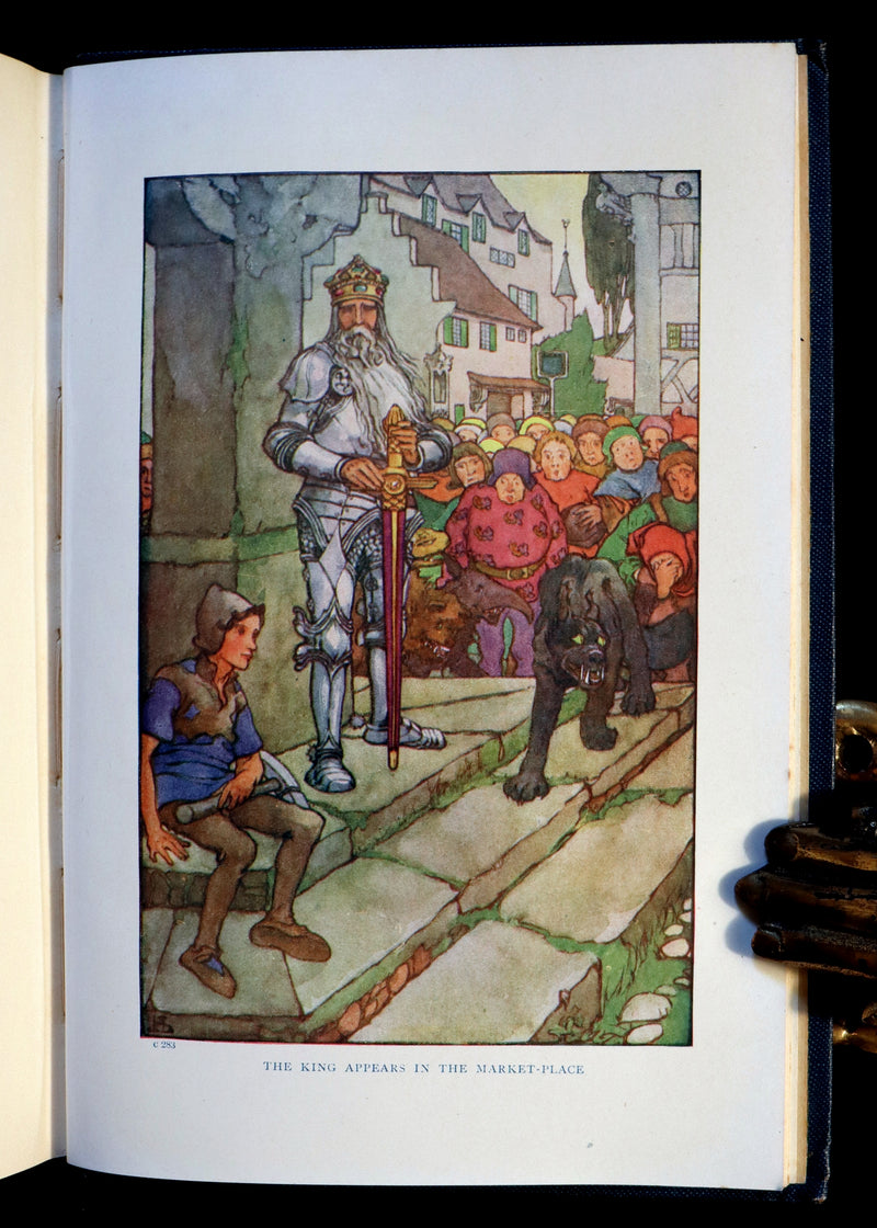 1912 Rare Book - The Princess and Curdie by George Macdonald illustrated by Helen Stratton.