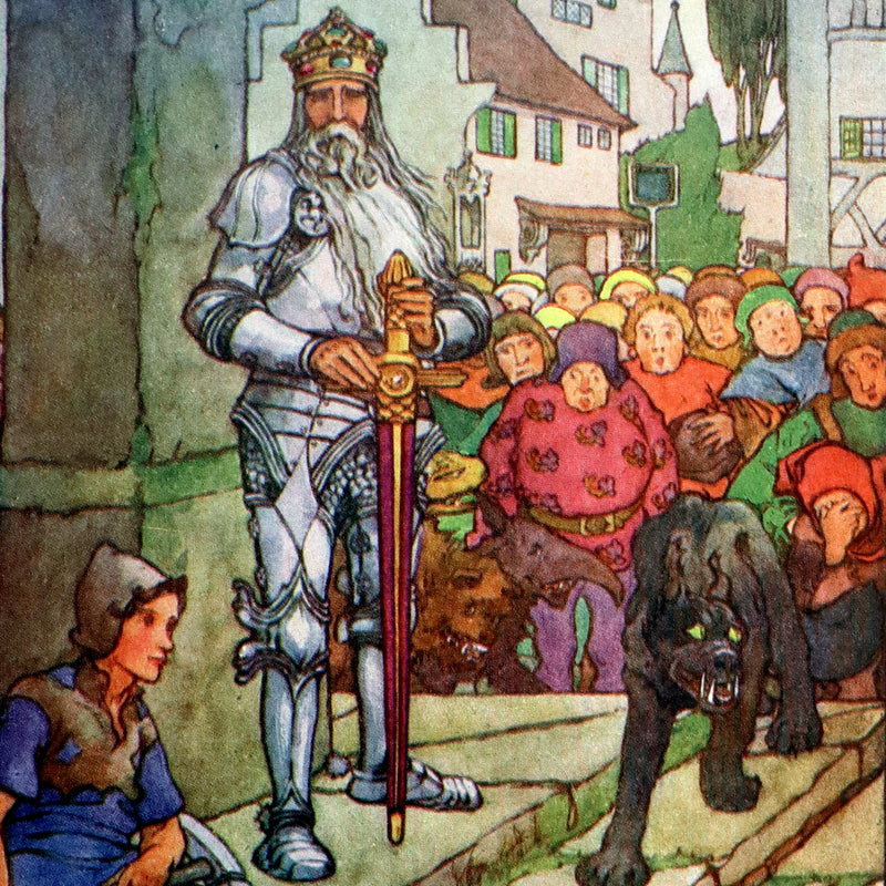 1912 Rare Book - The Princess and Curdie by George Macdonald illustrated by Helen Stratton.