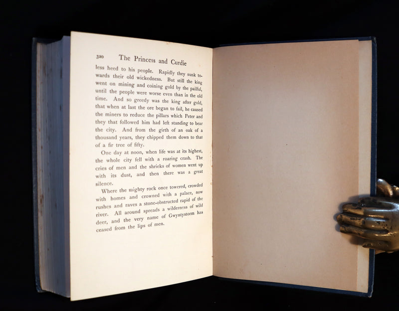 1912 Rare Book - The Princess and Curdie by George Macdonald illustrated by Helen Stratton.