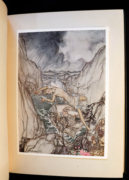1926 Rare First Edition Book - THE TEMPEST by Shakespeare illustrated by RACKHAM.