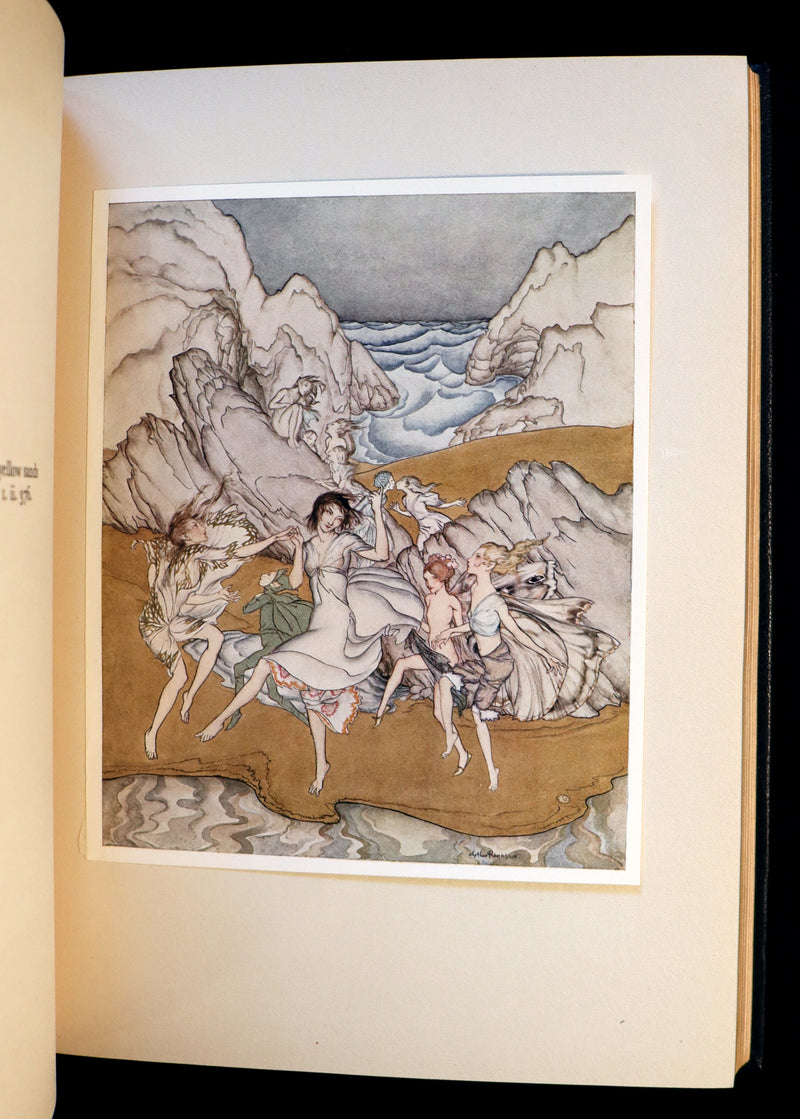 1926 Rare First Edition Book - THE TEMPEST by Shakespeare illustrated by RACKHAM.