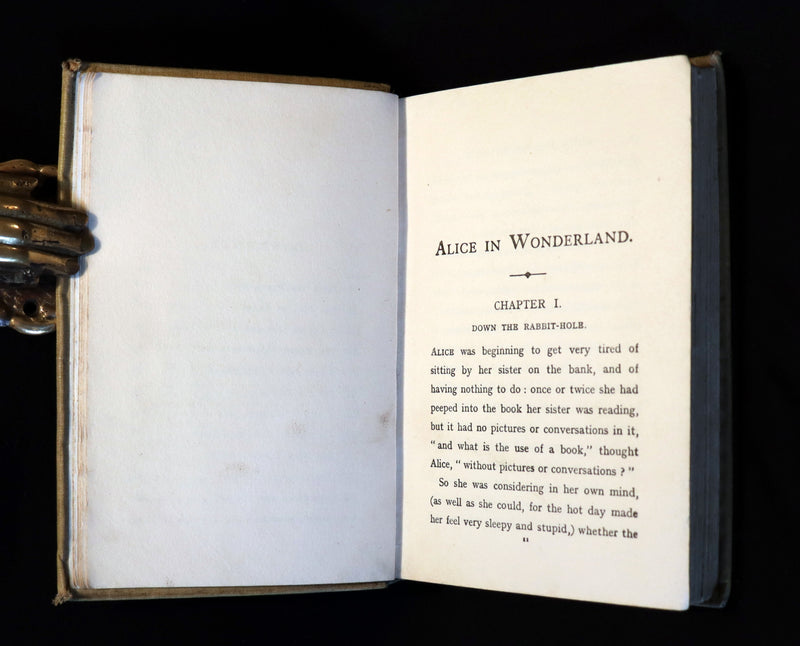1920 Scarce Book -  Alice's Adventures in Wonderland with frontis by Margaret Tarrant.