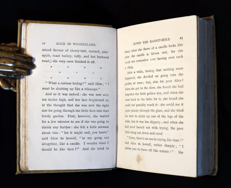 1920 Scarce Book -  Alice's Adventures in Wonderland with frontis by Margaret Tarrant.