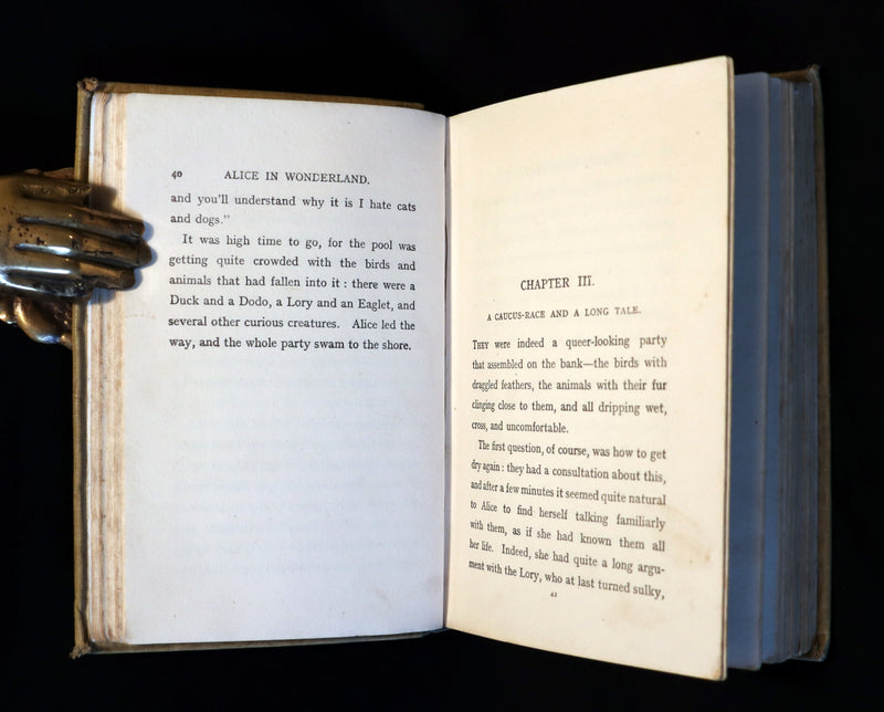 1920 Scarce Book -  Alice's Adventures in Wonderland with frontis by Margaret Tarrant.