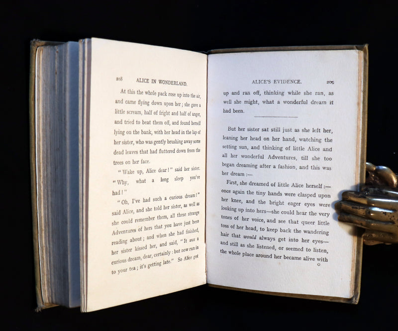1920 Scarce Book -  Alice's Adventures in Wonderland with frontis by Margaret Tarrant.