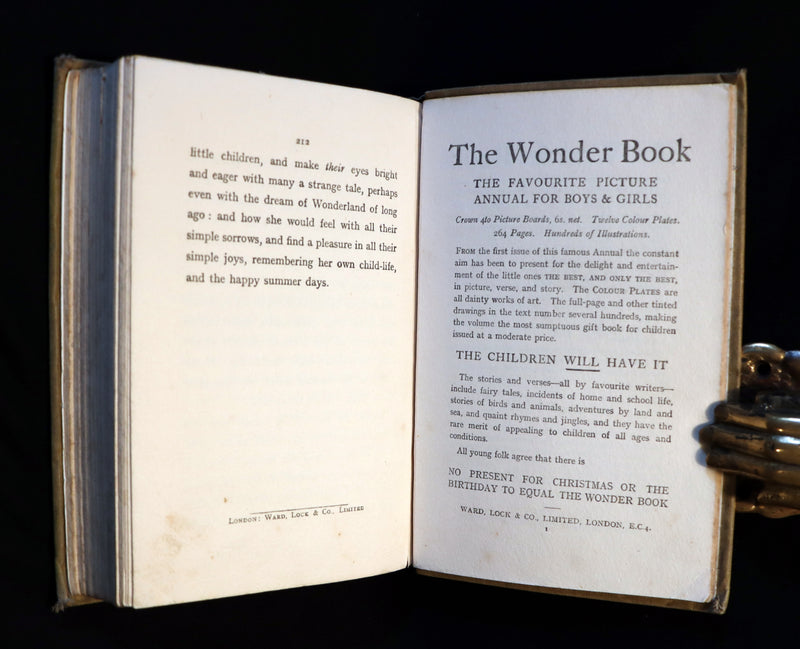 1920 Scarce Book -  Alice's Adventures in Wonderland with frontis by Margaret Tarrant.