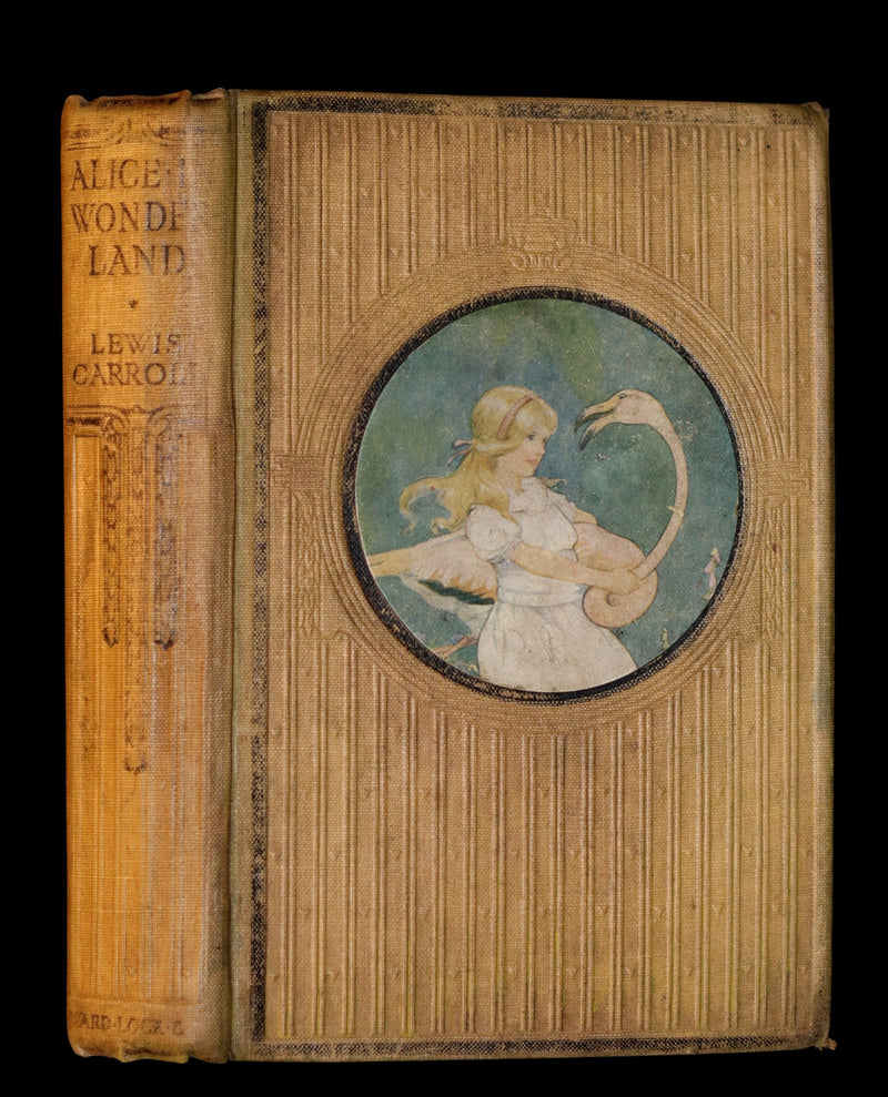 1920 Scarce Book -  Alice's Adventures in Wonderland with frontis by Margaret Tarrant.