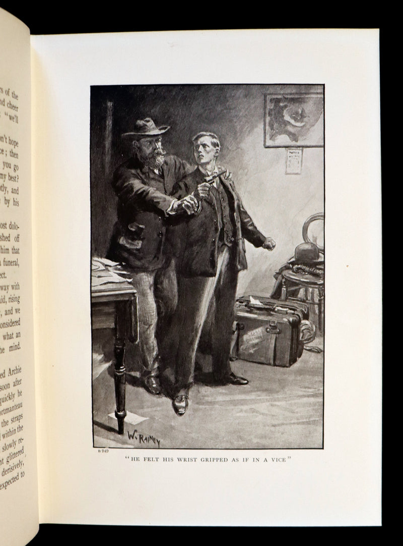 1909 Rare Book - The White Trail A Story of the Early Days of Klondike by Alexander MacDonald.