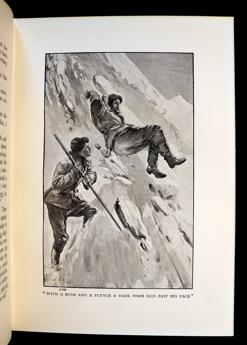 1909 Rare Book - The White Trail A Story of the Early Days of Klondike by Alexander MacDonald.