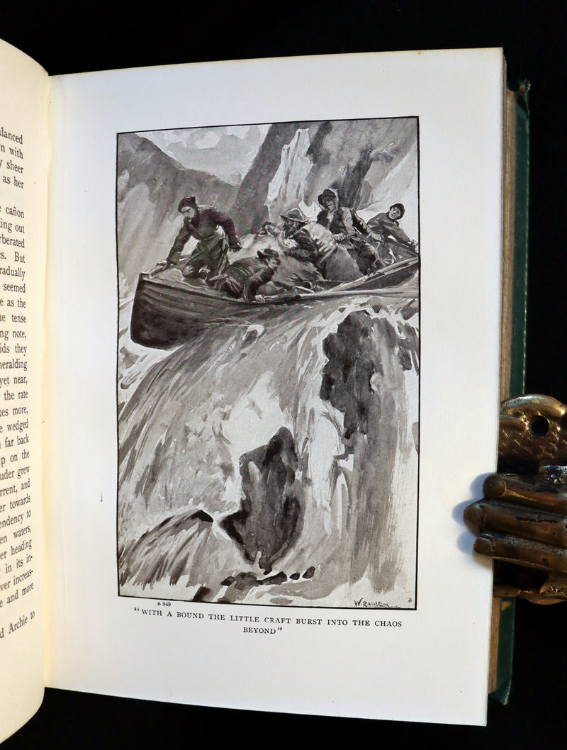 1909 Rare Book - The White Trail A Story of the Early Days of Klondike by Alexander MacDonald.