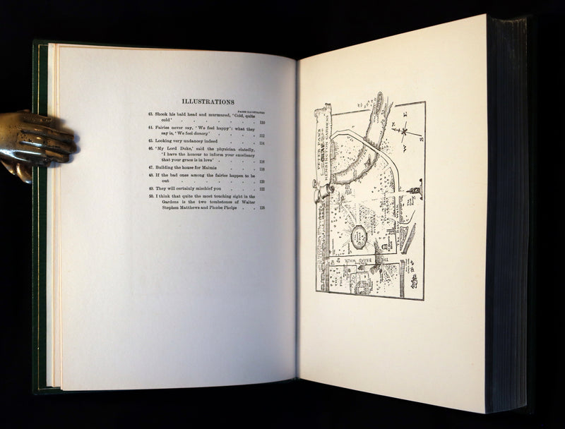 1906 First Rackham Edition bound by Asprey - PETER PAN in Kensington Garden illustrated by Arthur Rackham.
