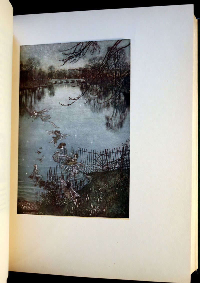 1906 First Rackham Edition bound by Asprey - PETER PAN in Kensington Garden illustrated by Arthur Rackham.