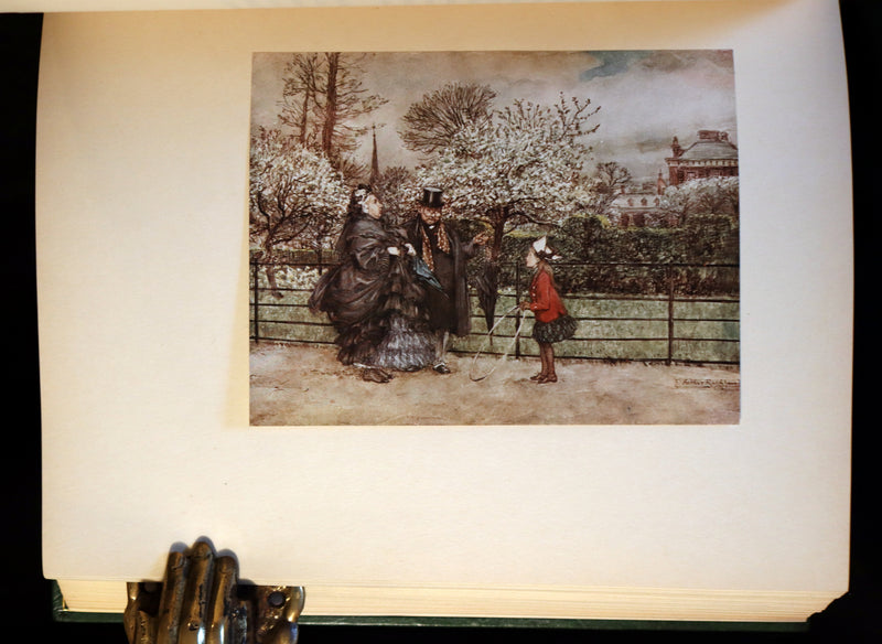 1906 First Rackham Edition bound by Asprey - PETER PAN in Kensington Garden illustrated by Arthur Rackham.