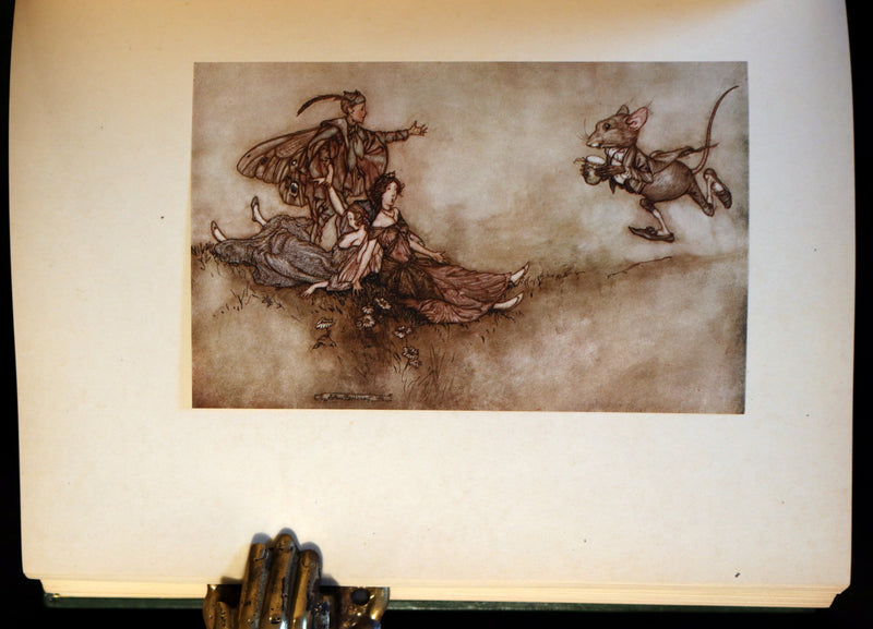 1906 First Rackham Edition bound by Asprey - PETER PAN in Kensington Garden illustrated by Arthur Rackham.