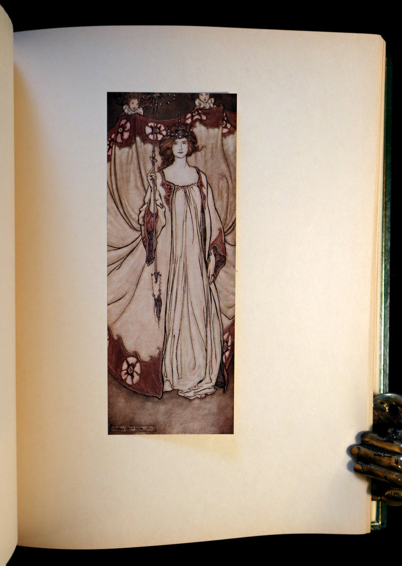 1906 First Rackham Edition bound by Asprey - PETER PAN in Kensington Garden illustrated by Arthur Rackham.