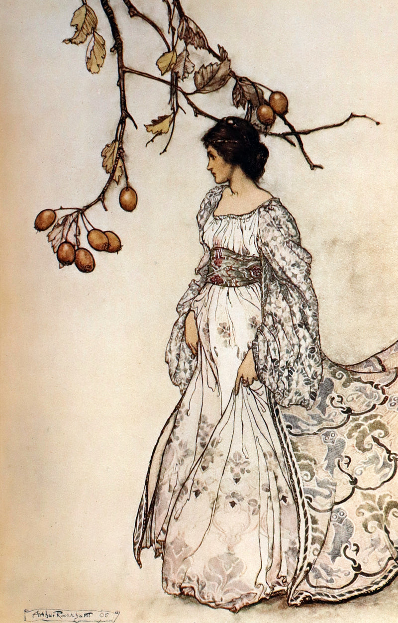 1906 First Rackham Edition bound by Asprey - PETER PAN in Kensington Garden illustrated by Arthur Rackham.